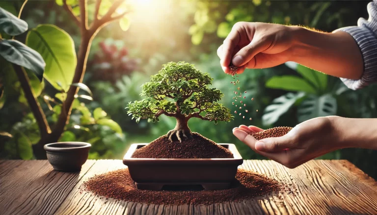 Fazer a aramagem de forma segura para não danificar o bonsai